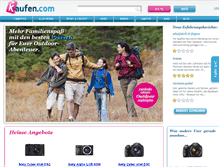 Tablet Screenshot of meinbillig.com